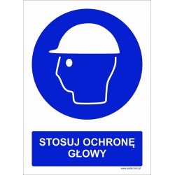 STOSUJ OCHRONĘ GŁOWY